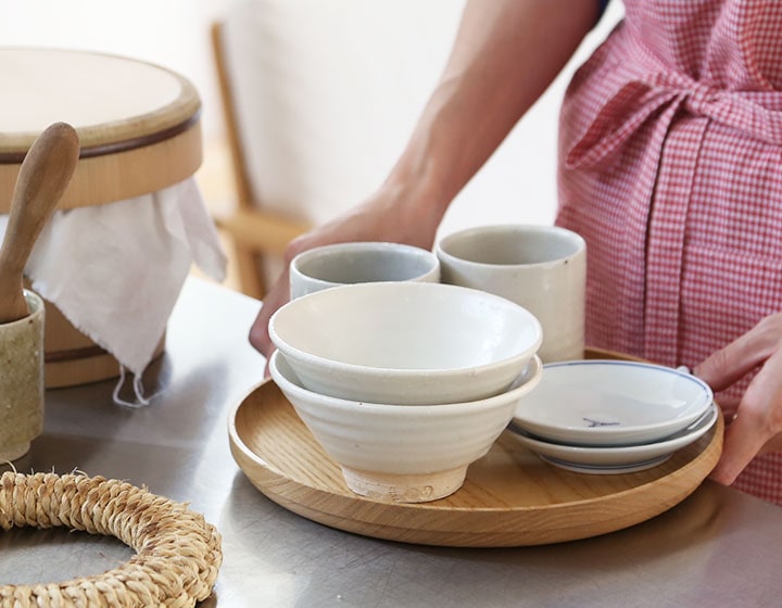 azukitin】食事にもおつまみ用にも！畑中圭介・作、常滑陶芸4皿
