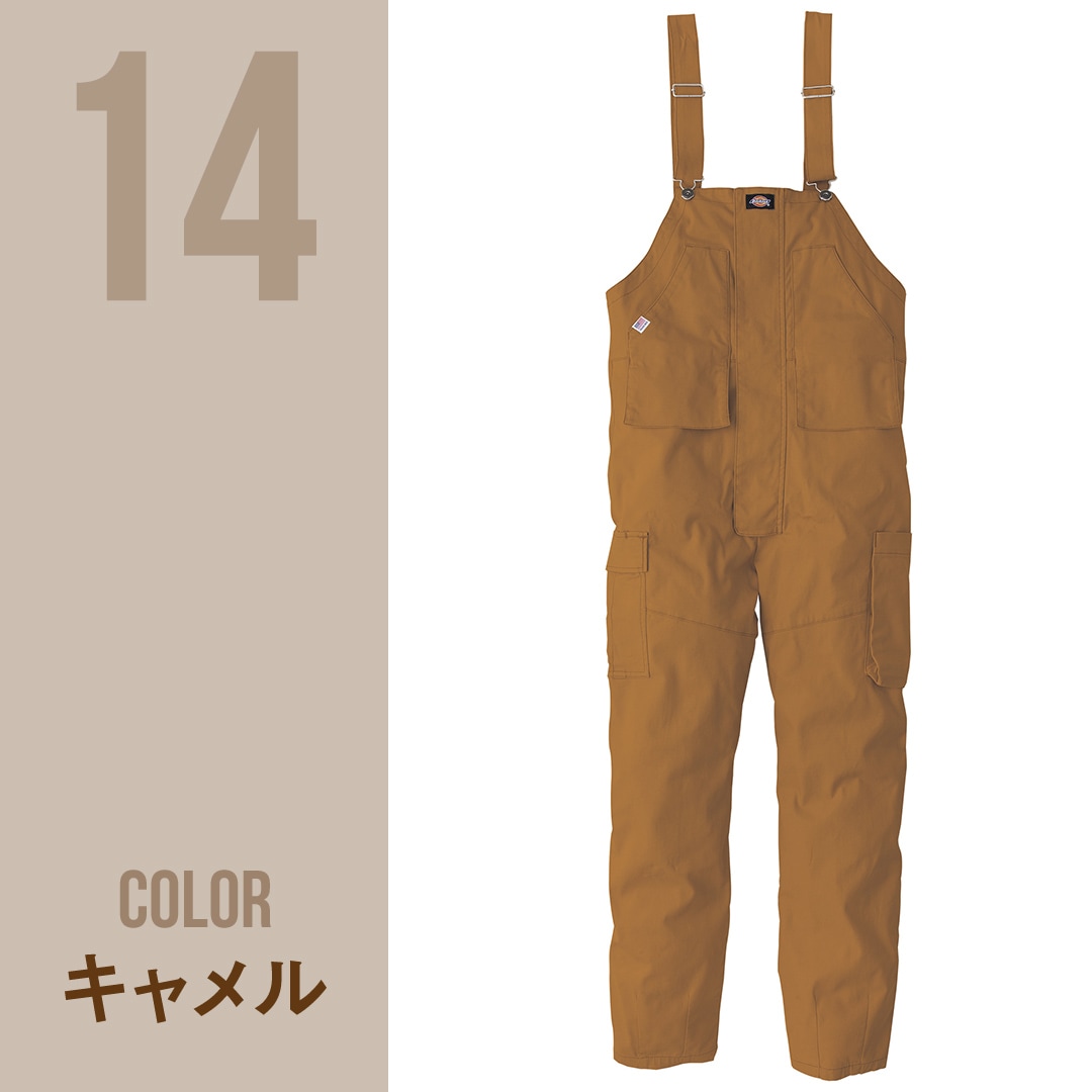 Dickies ディッキーズ D739 オーバーオール ストレッチ オックス 春夏