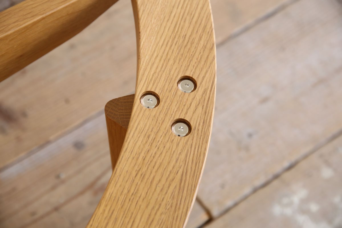 円形こたつテーブル オーク無垢材 【日進木工 geppo(ゲッポ