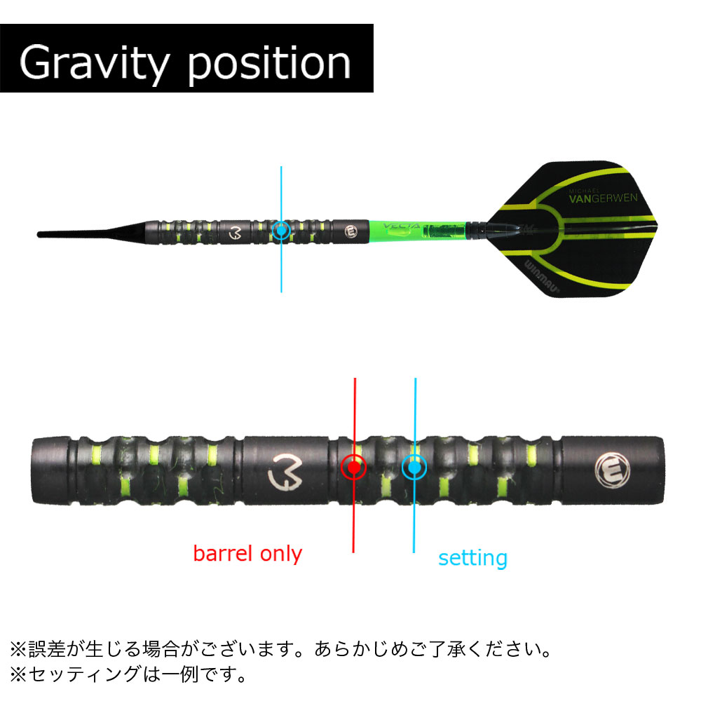 ウィンマウ マイケル ヴァン ガーウェン アドレナリン 22g ソフト