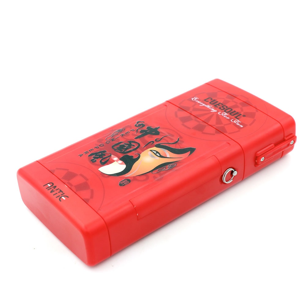 キューソール アンティ ケース 中国風 レッド CUESOUL ANTIE Hard Dart