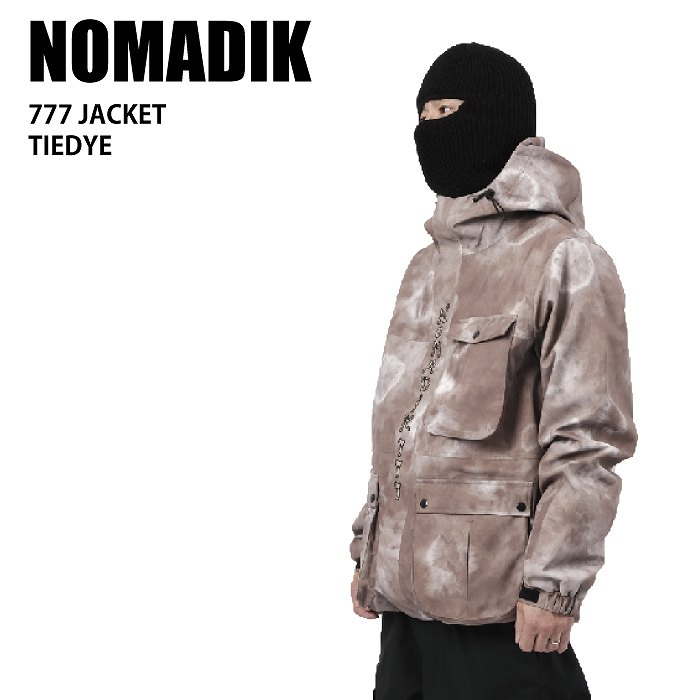 NOMADIK ノマディック 777 JKT TIEDYE 24-25 ウエア メンズ ジャケット