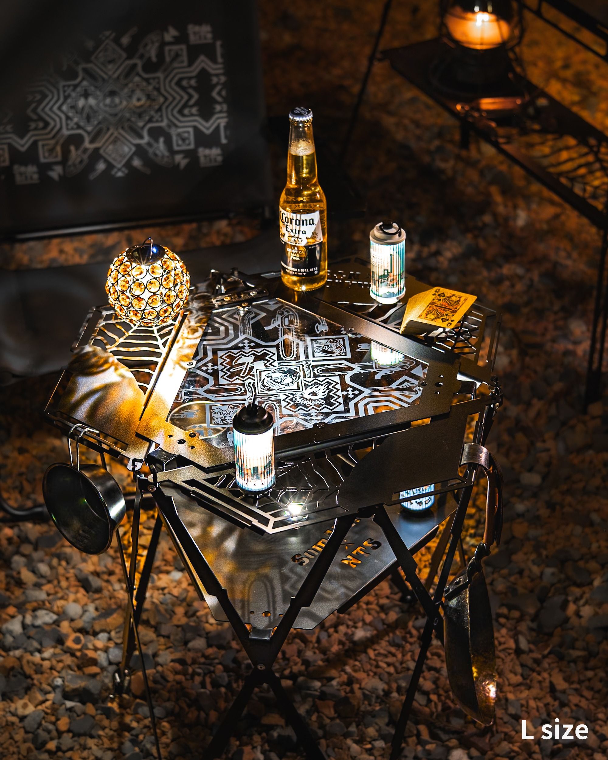 THE STOVE GUARD 「Lサイズ用オプション」トップテーブル+アンダー