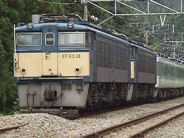 信越本線碓氷峠（横川～軽井沢）鉄道車両