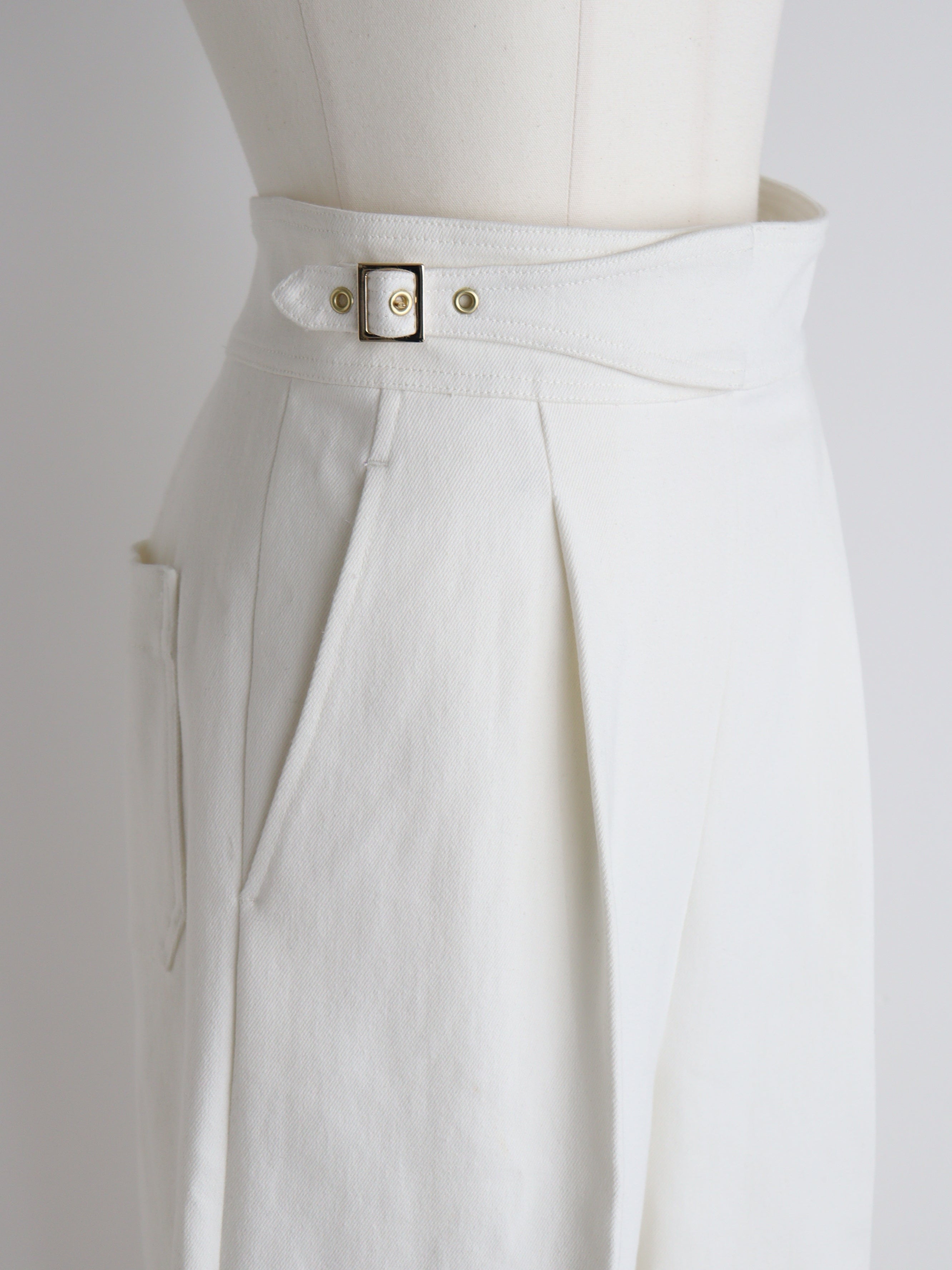 St.cecilia グルカデニムワイドパンツ Ⅱ – GIRLISH