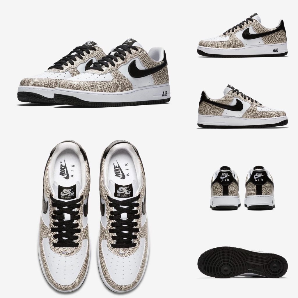 NIKE AIR FORCE 1 LOW COCOA SNAKEが11/16に国内発売予定【直リンク