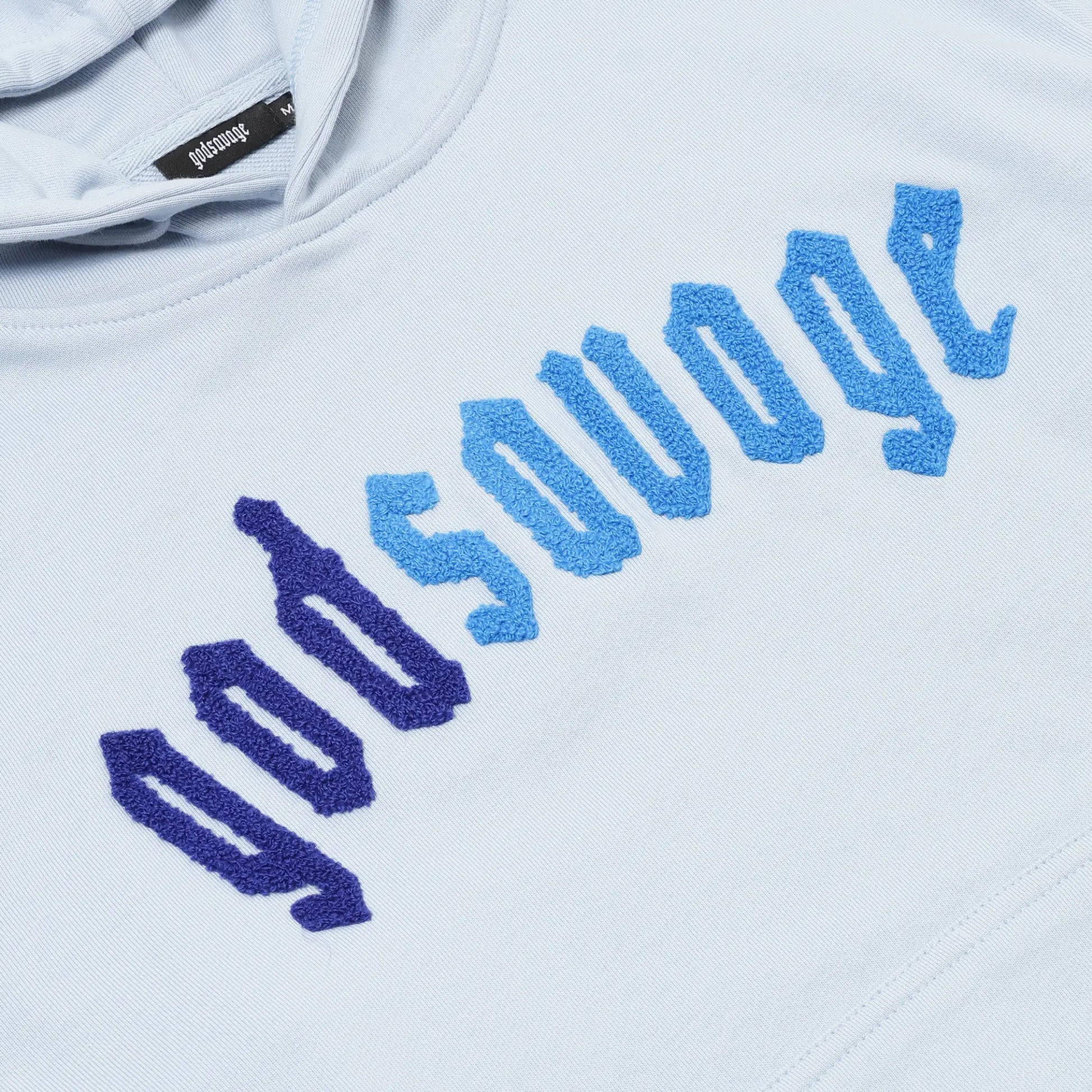 OG LOGO HOODIE - SKY BLUE – god savage
