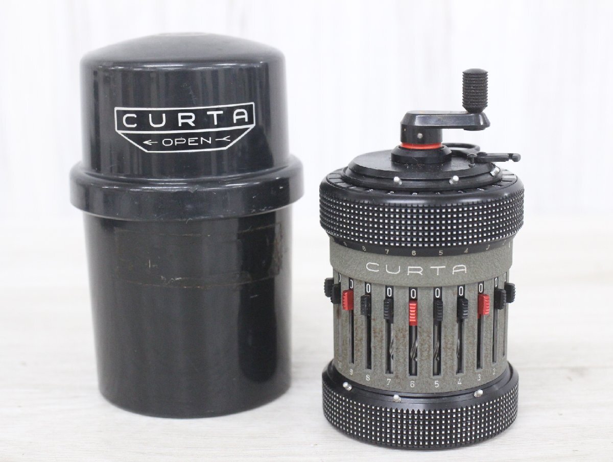 買取実績》 CURTA クルタ計算機 機械式計算機 手回し計算機 ｜【公式