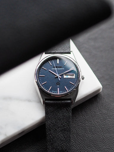 Seiko Grand Quartz Twin Quartz 9943-8030 Sand Blue Dial