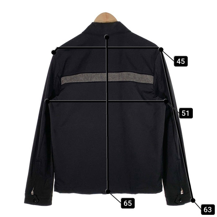 DIESEL ディーゼル J-TOMMY ナイロン ジップアップジャケット ブラック