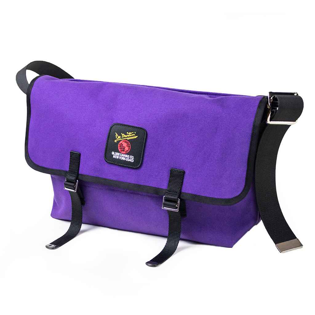 DE MARTINI* 3601 messenger bag (canvas purple) - BLUE LUG GLOBAL