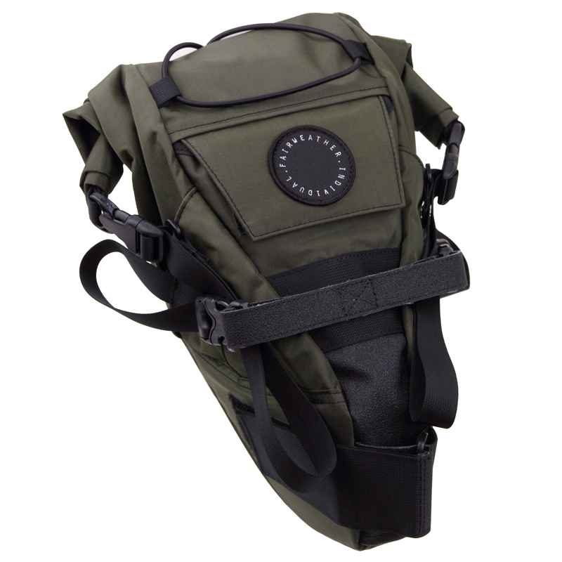 FAIRWEATHER* seat bag (olive) - BLUE LUG GLOBAL ONLINE STORE
