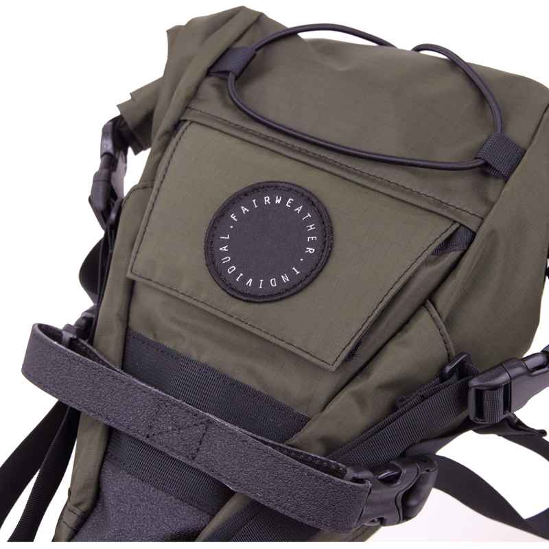 FAIRWEATHER* seat bag (olive) - BLUE LUG GLOBAL ONLINE STORE