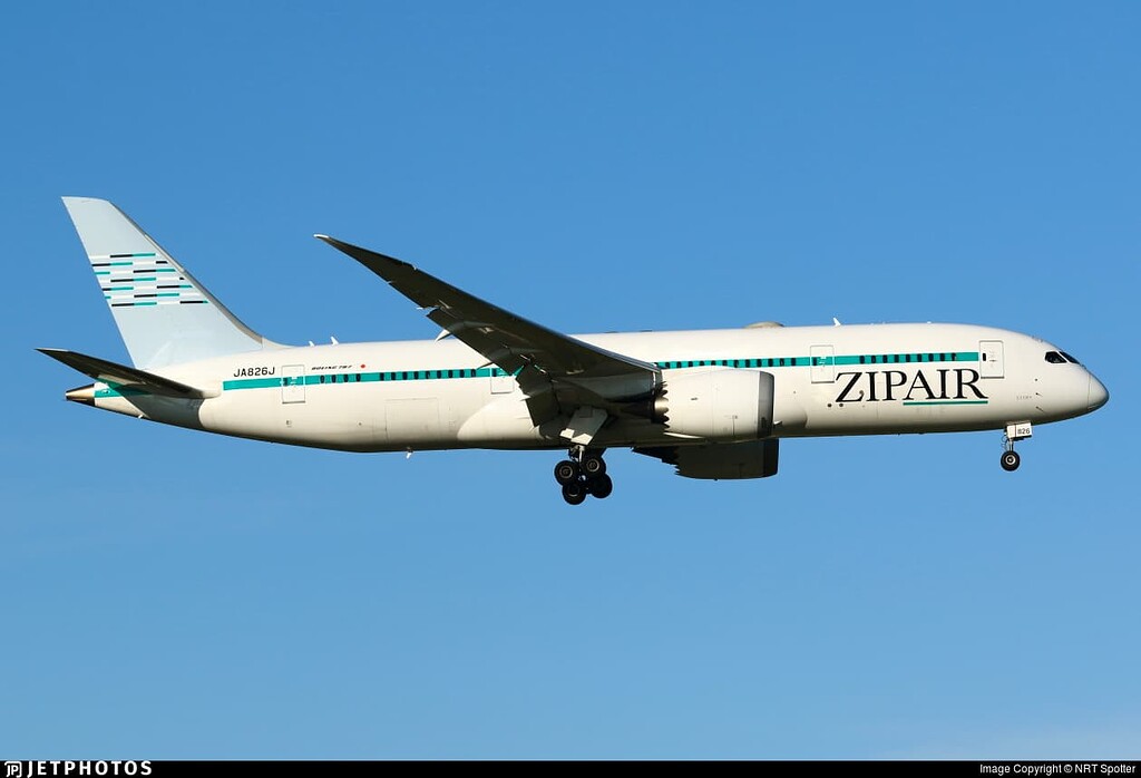 Zip Air 787-8 (New tail logo) - Features - Infinite Flight Community