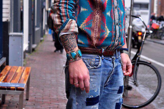 RRL ネイティブ柄 | ダブル アール エル _ ネイティブ柄シャツ