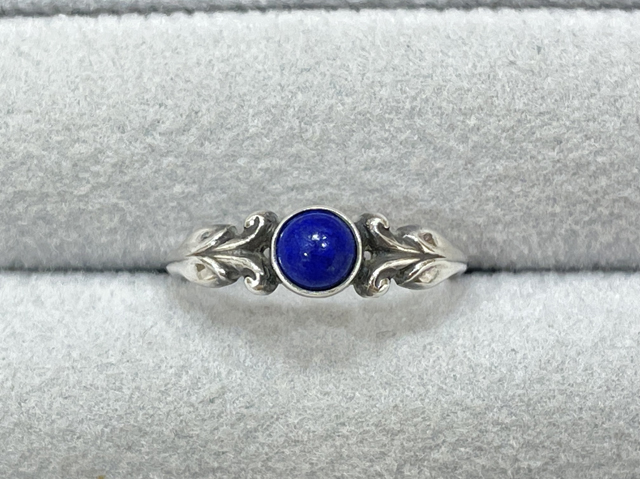 ジョージジェンセン リング シルバー925 1.7g ラピスラズリ 55 を