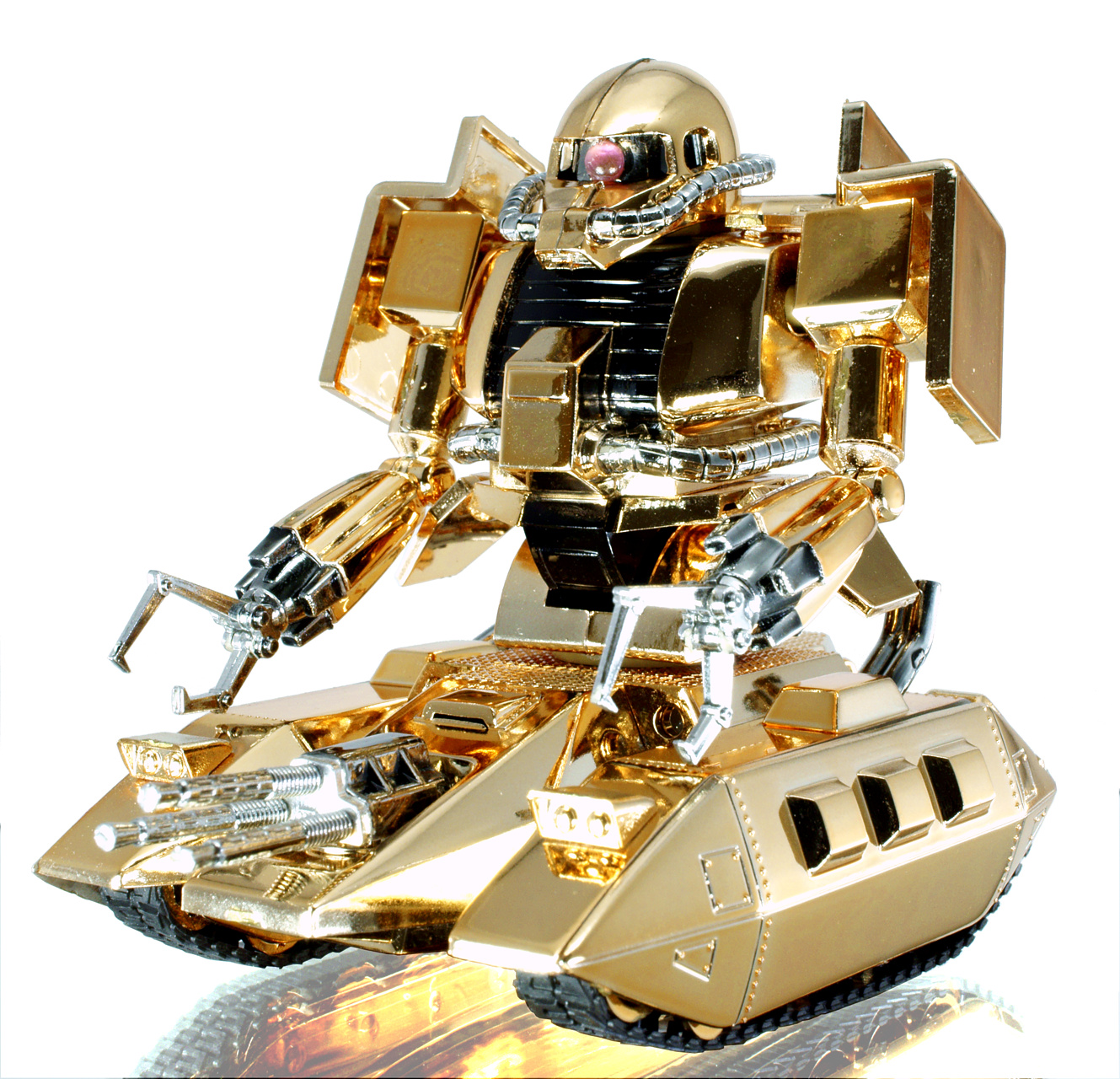 旧キット ザクタンク (メッキ)｜nishimoさんのガンプラ作品｜GUNSTA