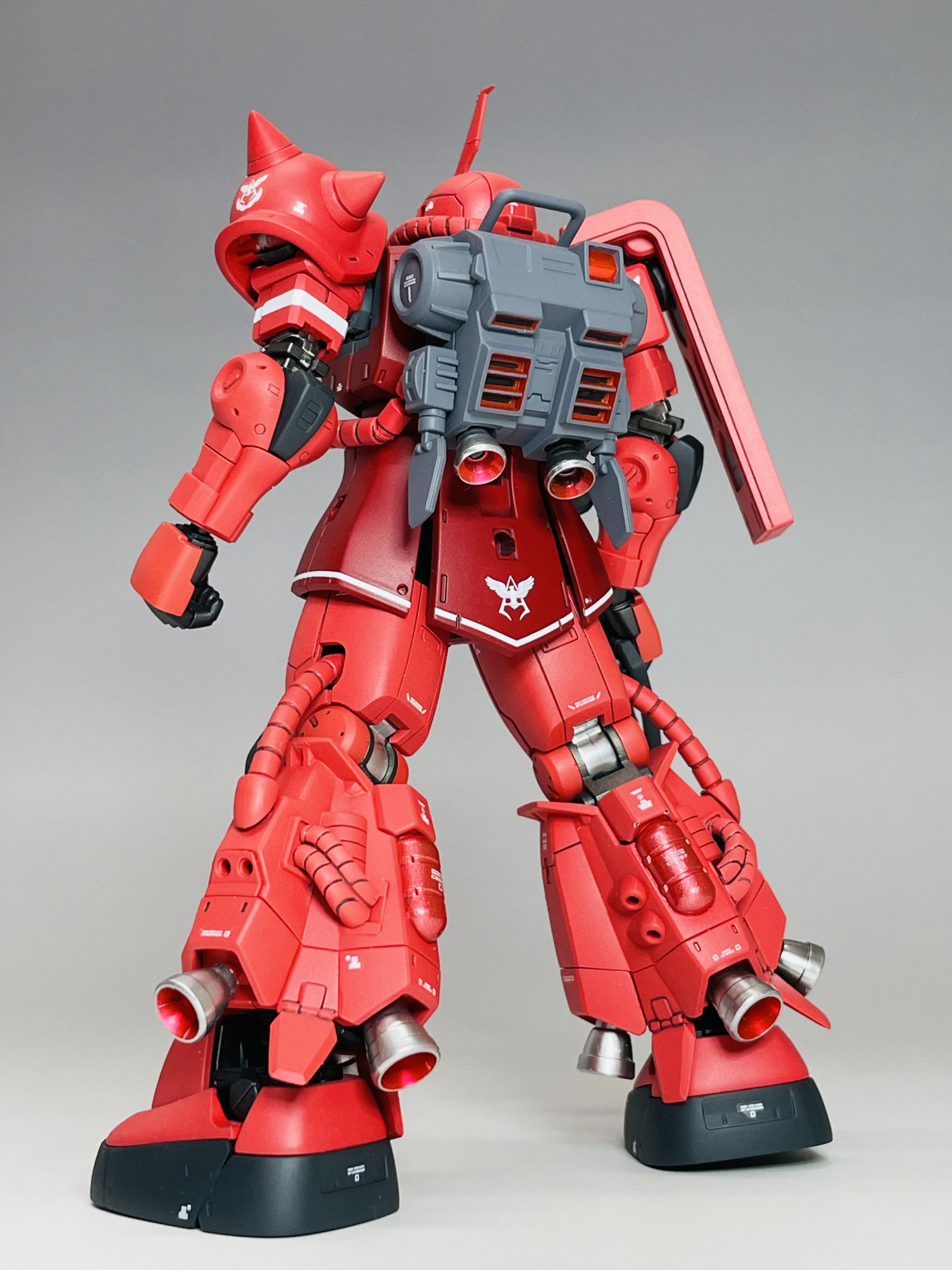 HG MS-06R-1A シャア専用高機動型ザクII｜ステテコさんのガンプラ作品