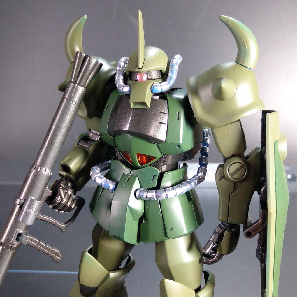 HGUC グフ 全塗装｜ふぁぶりかさんのガンプラ作品｜GUNSTA（ガンスタ）