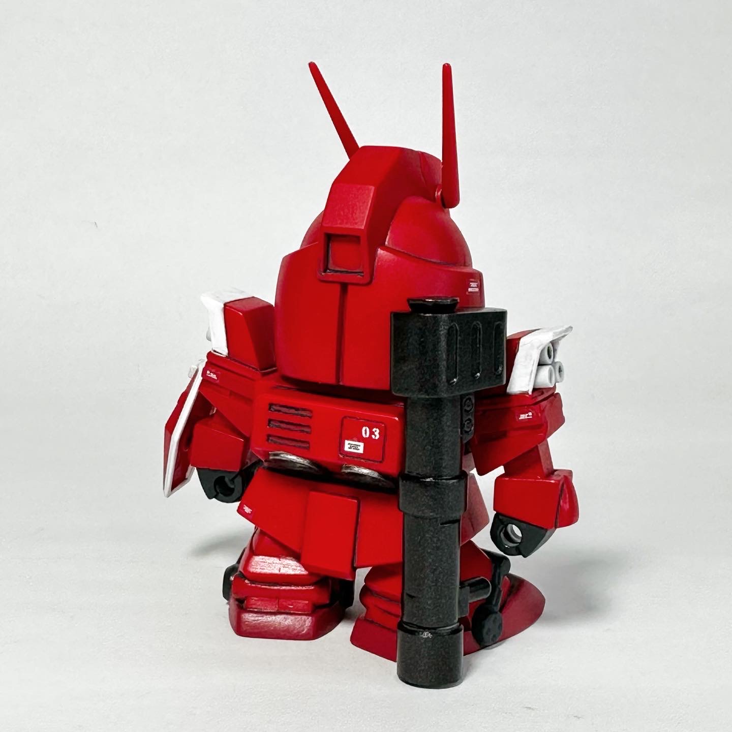 BB戦士 レッドウォーリア｜ますすさんのガンプラ作品｜GUNSTA（ガンスタ）