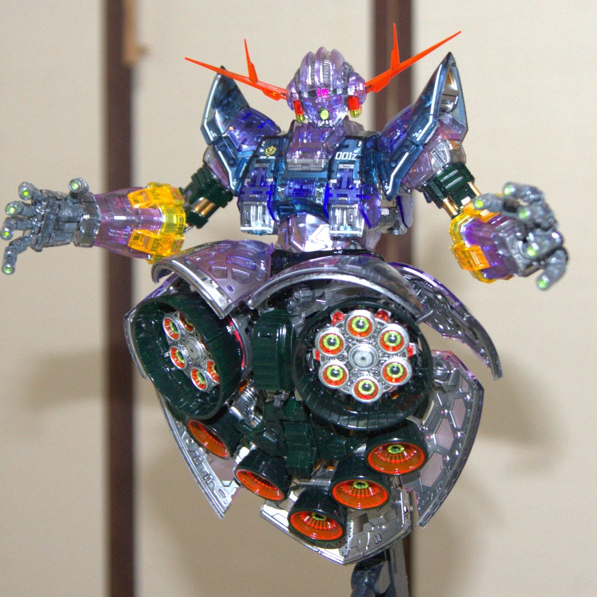 RG ガンダムベース限定 ジオング[クリアカラー]｜@ProphetDriverさんの