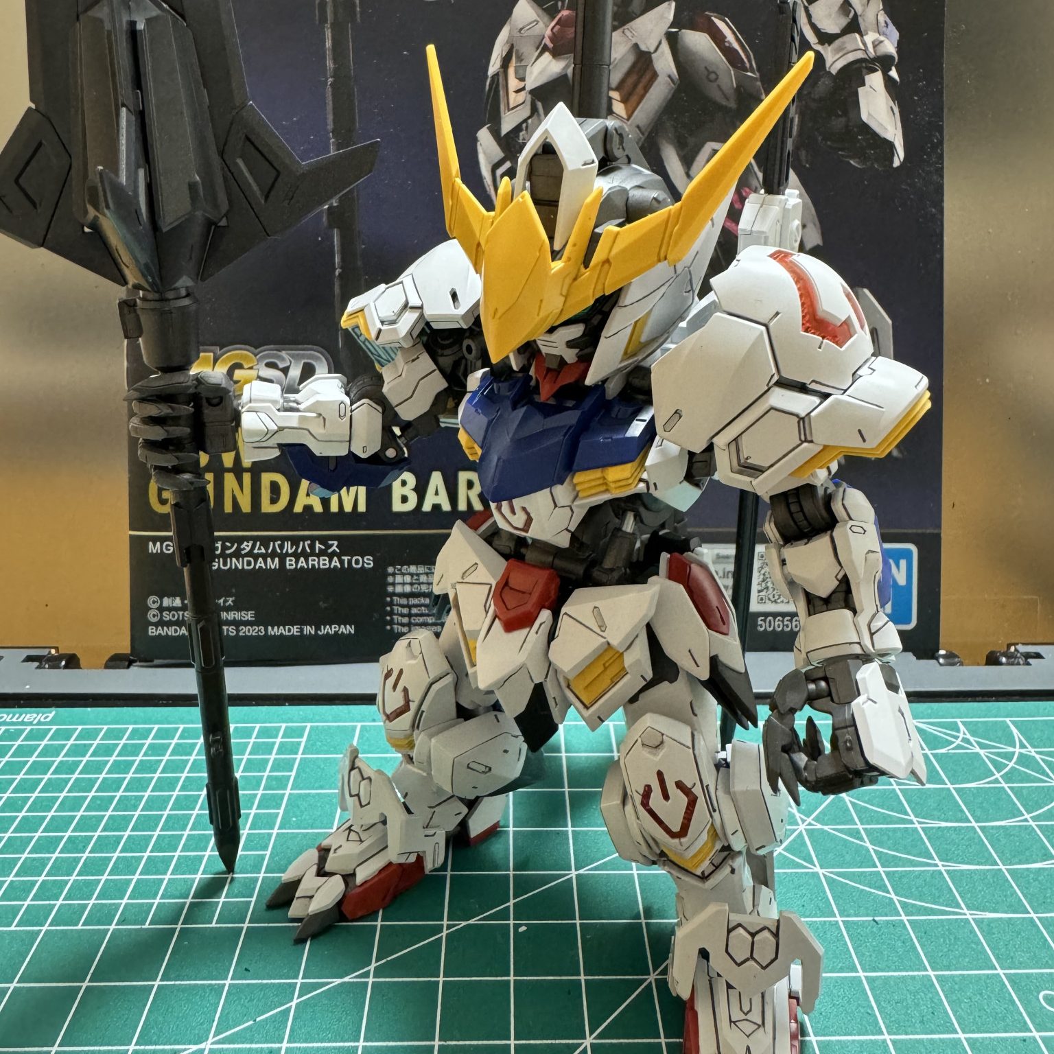 MGSD ガンダムバルバトス｜tnkntさんのガンプラ作品｜GUNSTA（ガンスタ）