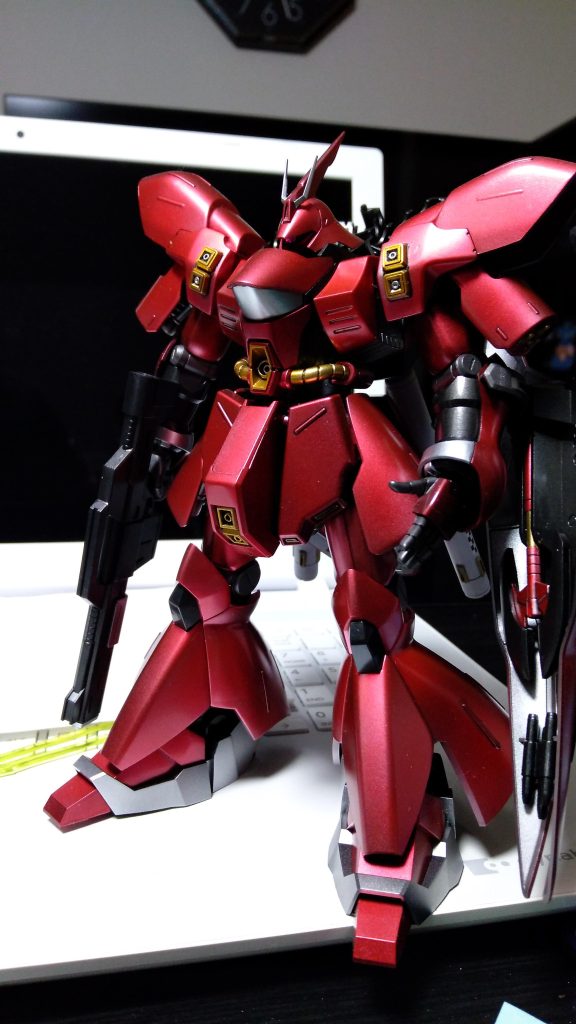 HG サザビー 全塗装｜ふぁぶりかさんのガンプラ作品｜GUNSTA（ガンスタ）