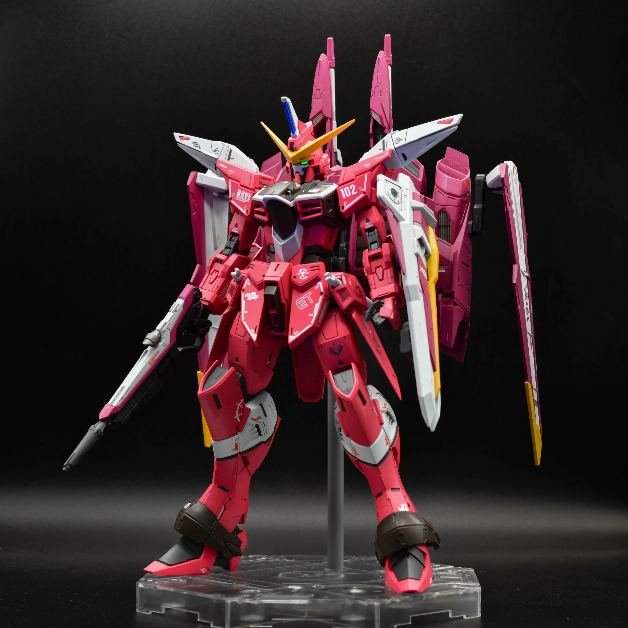 S*n様 MGジャスティスガンダム全塗装 MG ジャスティスガンダム