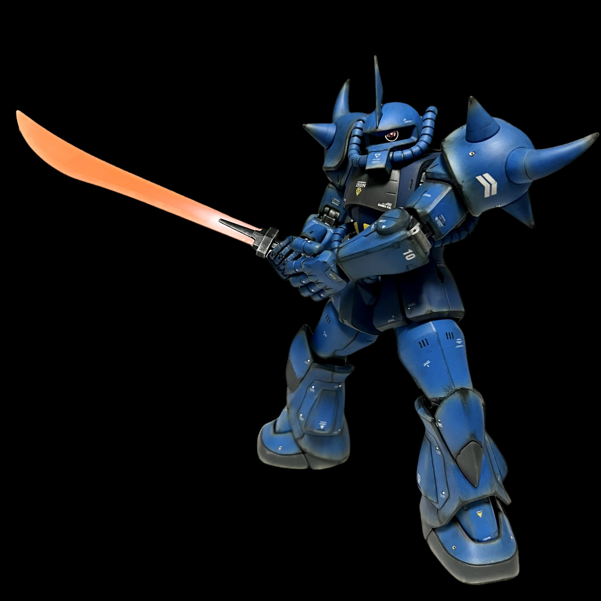 MG グフ Ver.2.0｜らるほんさんのガンプラ作品｜GUNSTA（ガンスタ）