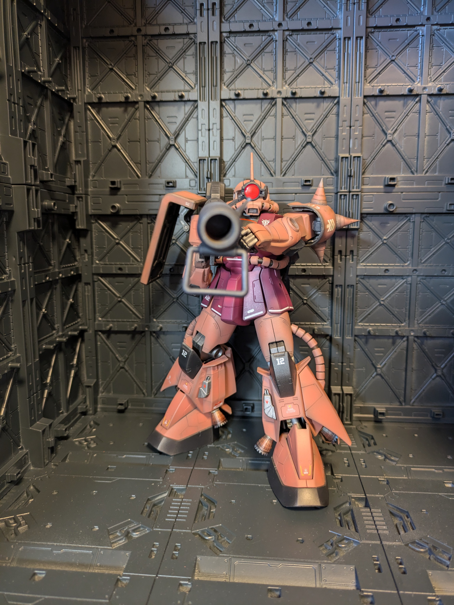 MS-06R-2 シャア専用ザク MG Ver.1.0｜SAYAKAFUさんのガンプラ作品