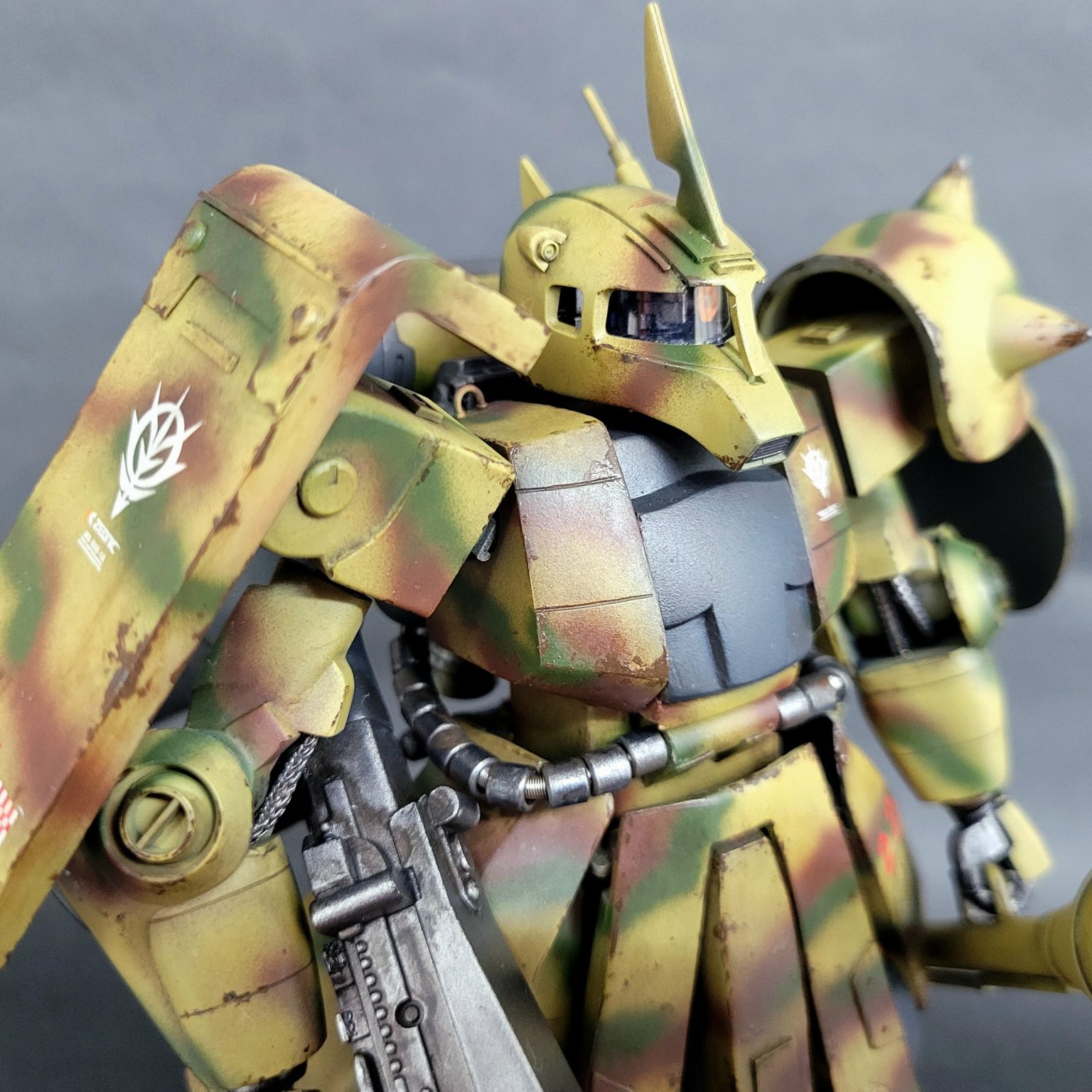 旧キット 1/100 MS-06R-2GD 陸戦用高機動型ザク｜ランさんのガンプラ