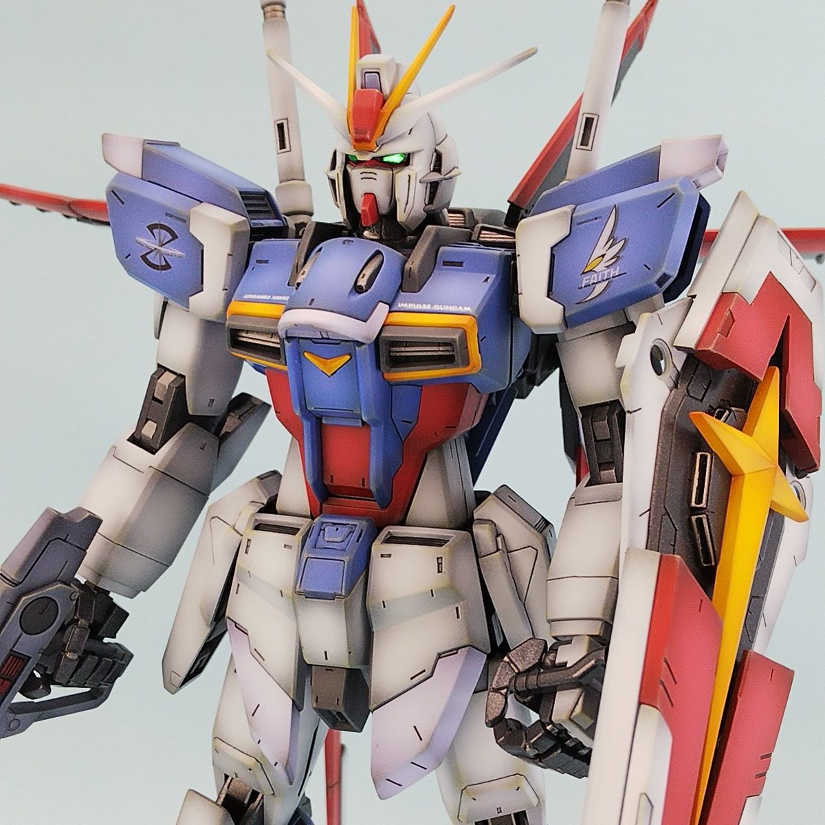 MG フォースインパルスガンダム｜しろねこさんのガンプラ作品｜GUNSTA