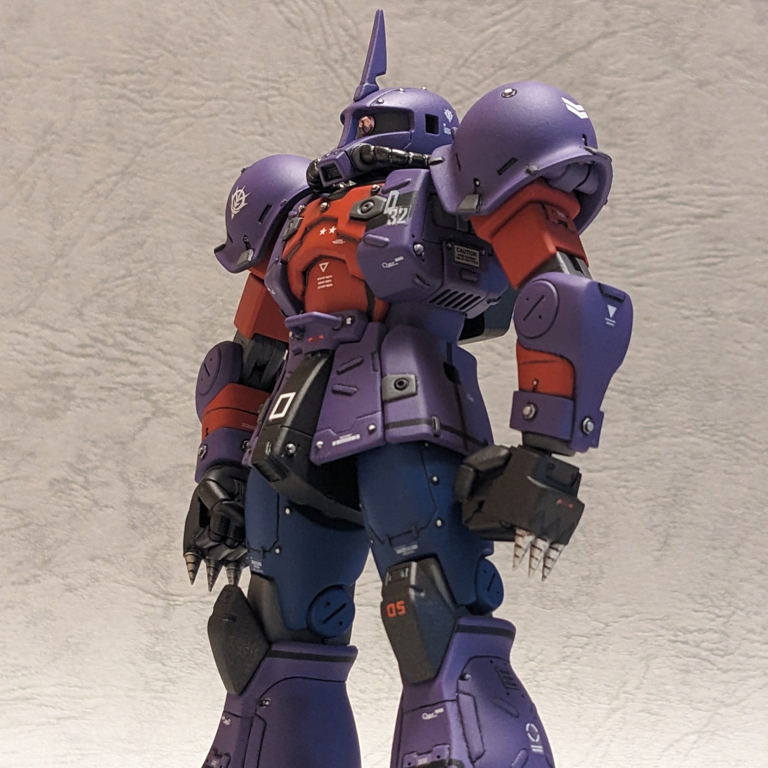 MS−05Q ザクⅠ（ノリス・パッカード少佐機）｜hongusiさんのガンプラ