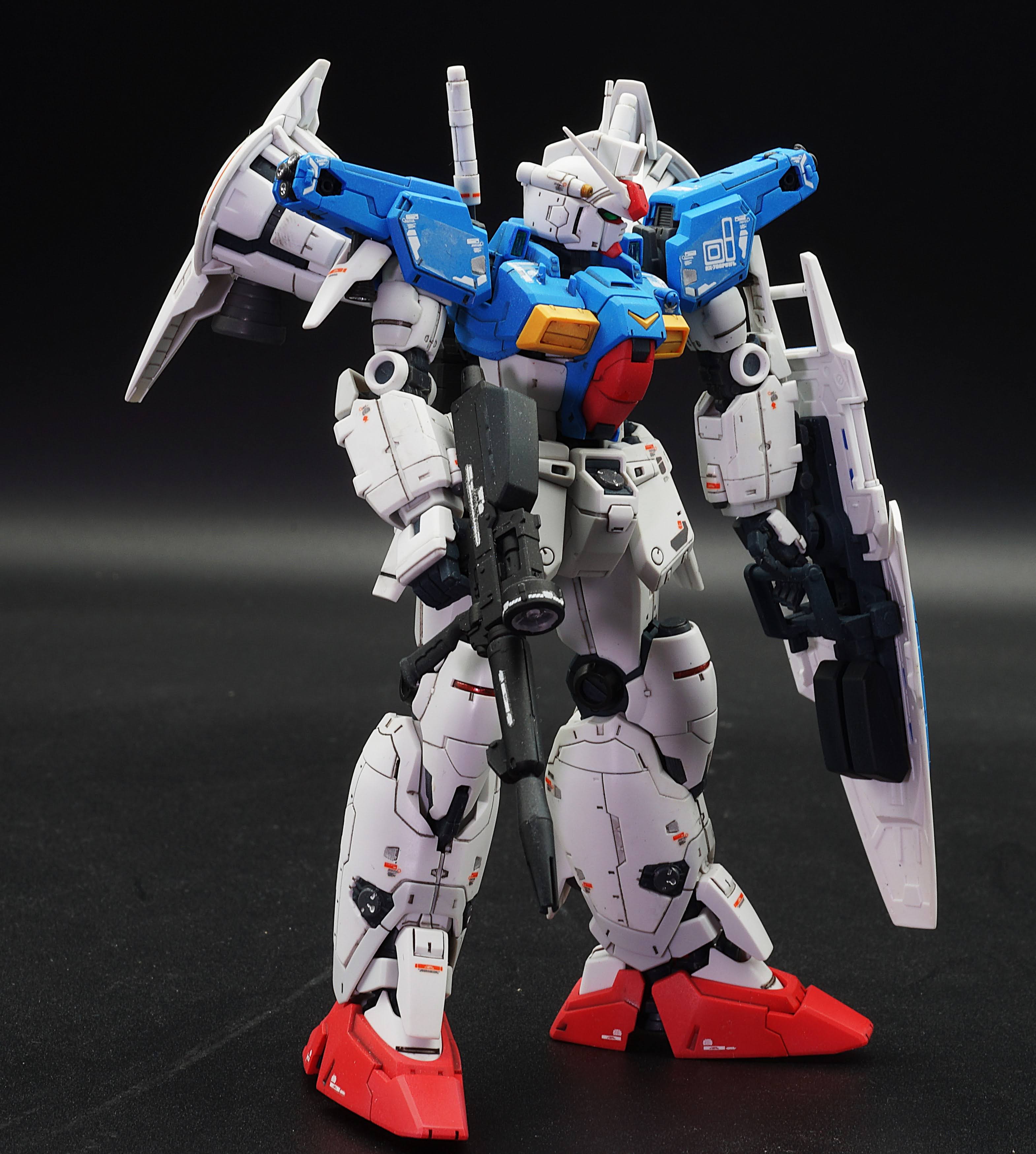 RG GP01フルバーニアン部分塗装｜あるむさんのガンプラ作品｜GUNSTA