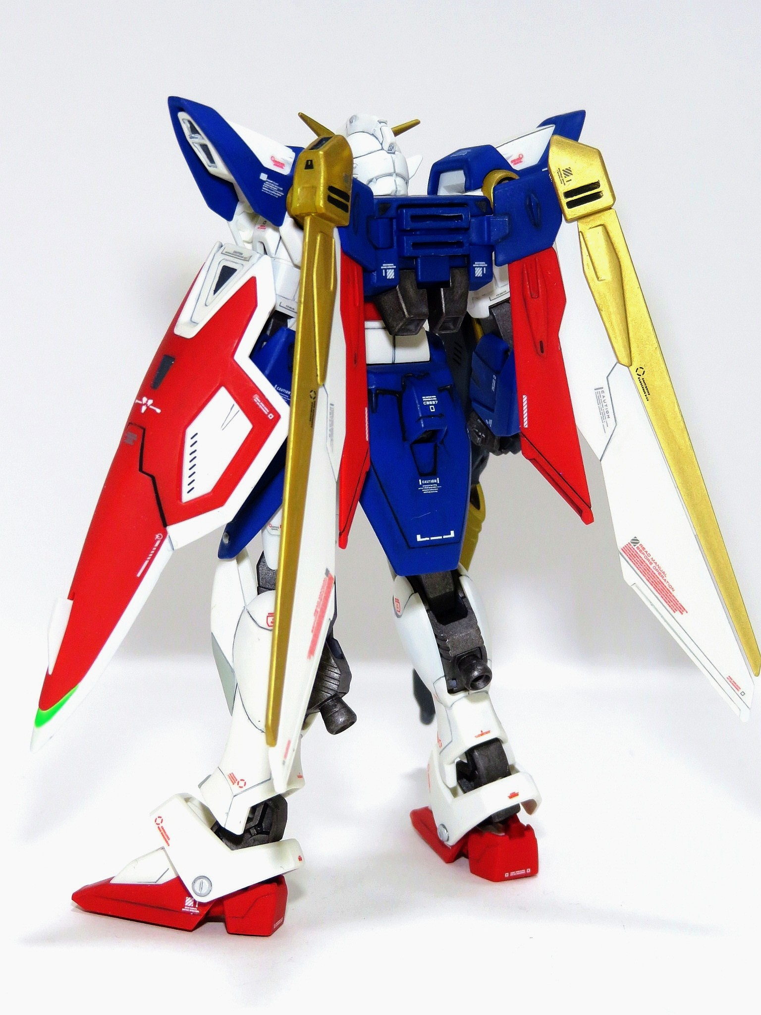 EG ウイングガンダム 筆塗り全塗装｜らり～さんのガンプラ作品｜GUNSTA