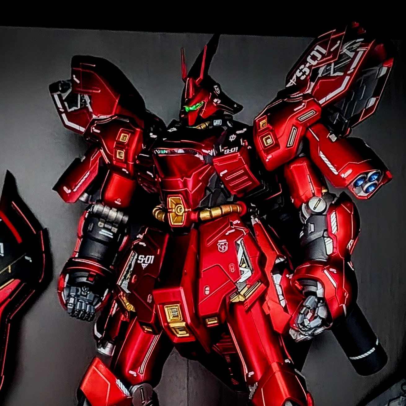 MGサザビーver.kaスペシャルコーティング｜つばささんのガンプラ作品