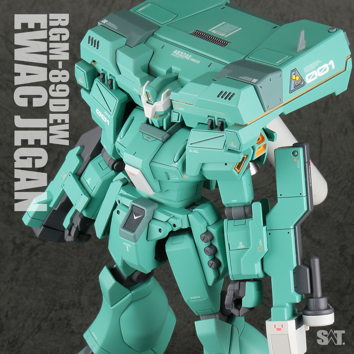 HGUC 1/144 RGM-89DEW EWACジェガン｜SATさんのガンプラ作品｜GUNSTA