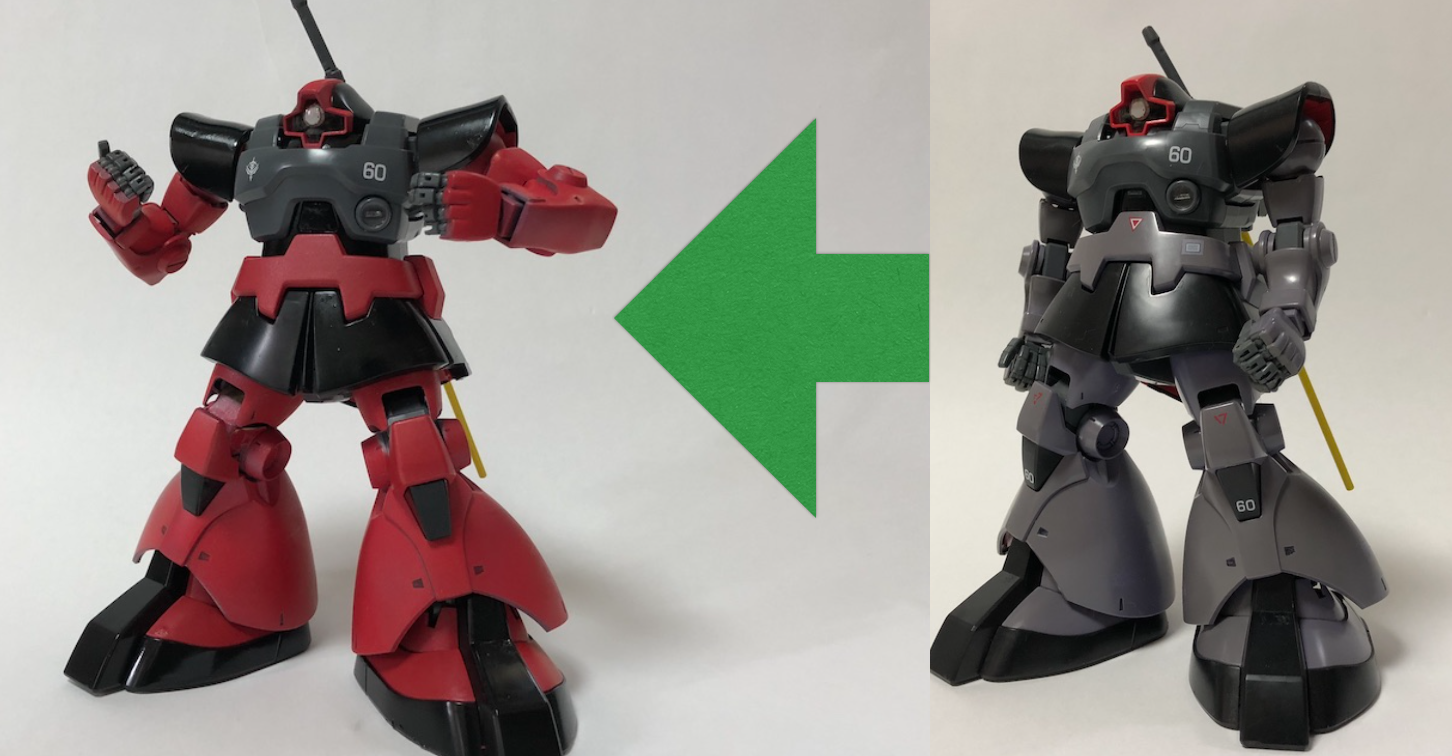 MG 1/100 シャア専用リック・ドム 塗装完成品 プレバン限定 ガンプラ