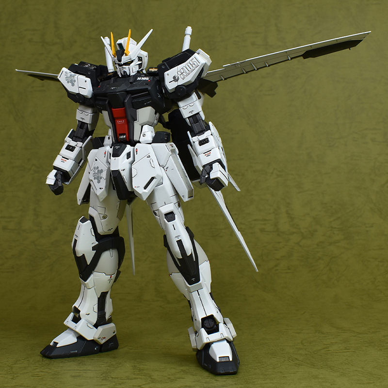 MG エールストライクガンダムVer.RM 塗装済み完成品 レビュー