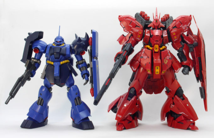 ガンプラ】HGUC ギラ・ドーガ（レズン・シュナイダー専用機）レビュー