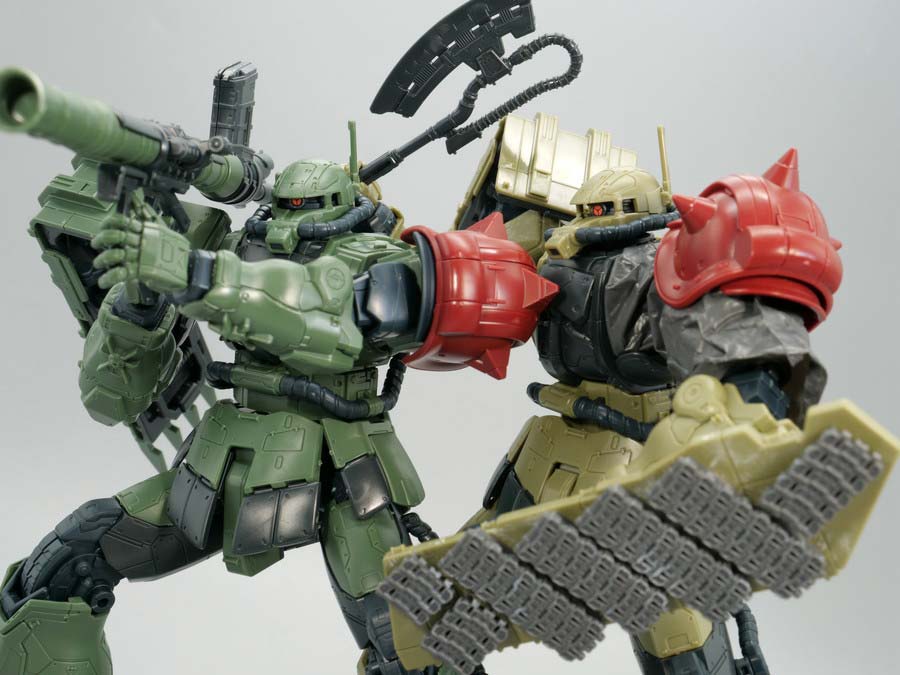 ガンプラ】HG 1/144 ザクII F型 ソラリ機 (復讐のレクイエム) レビュー