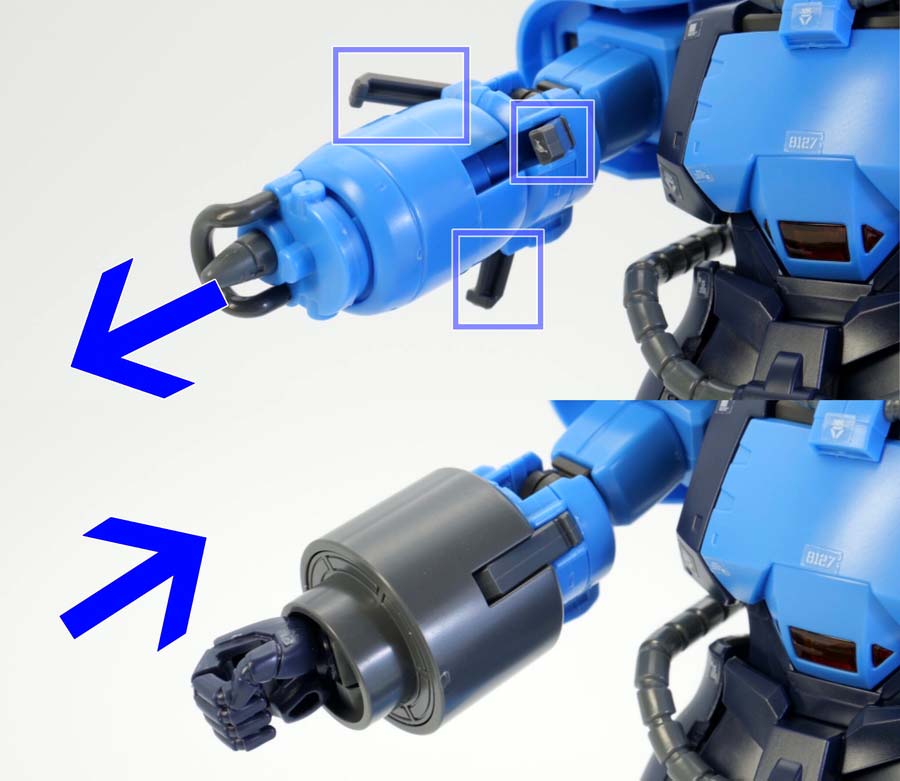 ガンプラ】HG プロトタイプグフ 戦術実証機 レビュー | ポッチのガンプラ＋