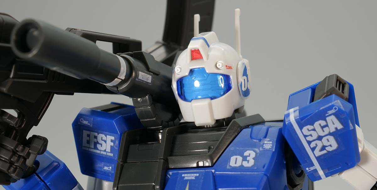 ガンプラ】HG ジム・キャノン（ロケット・バズーカ装備） レビュー