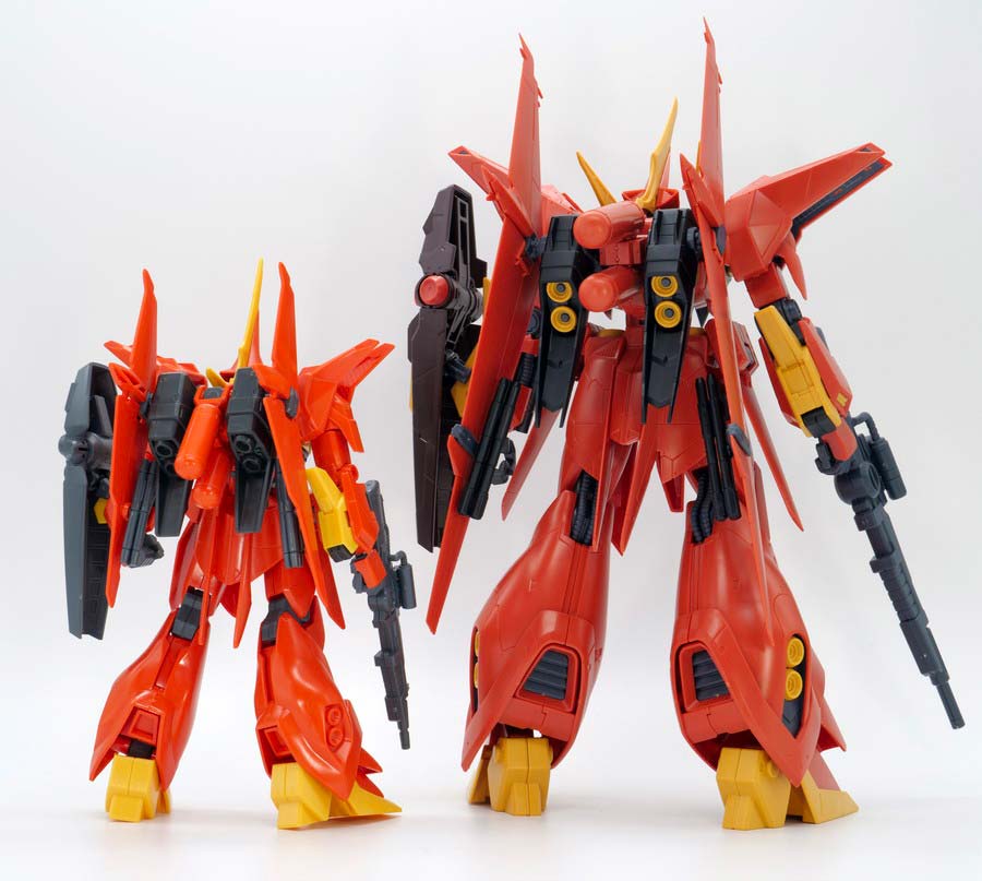 ガンプラ】RE/100 1/100 AMX-107 バウ レビュー | ポッチのガンプラ＋