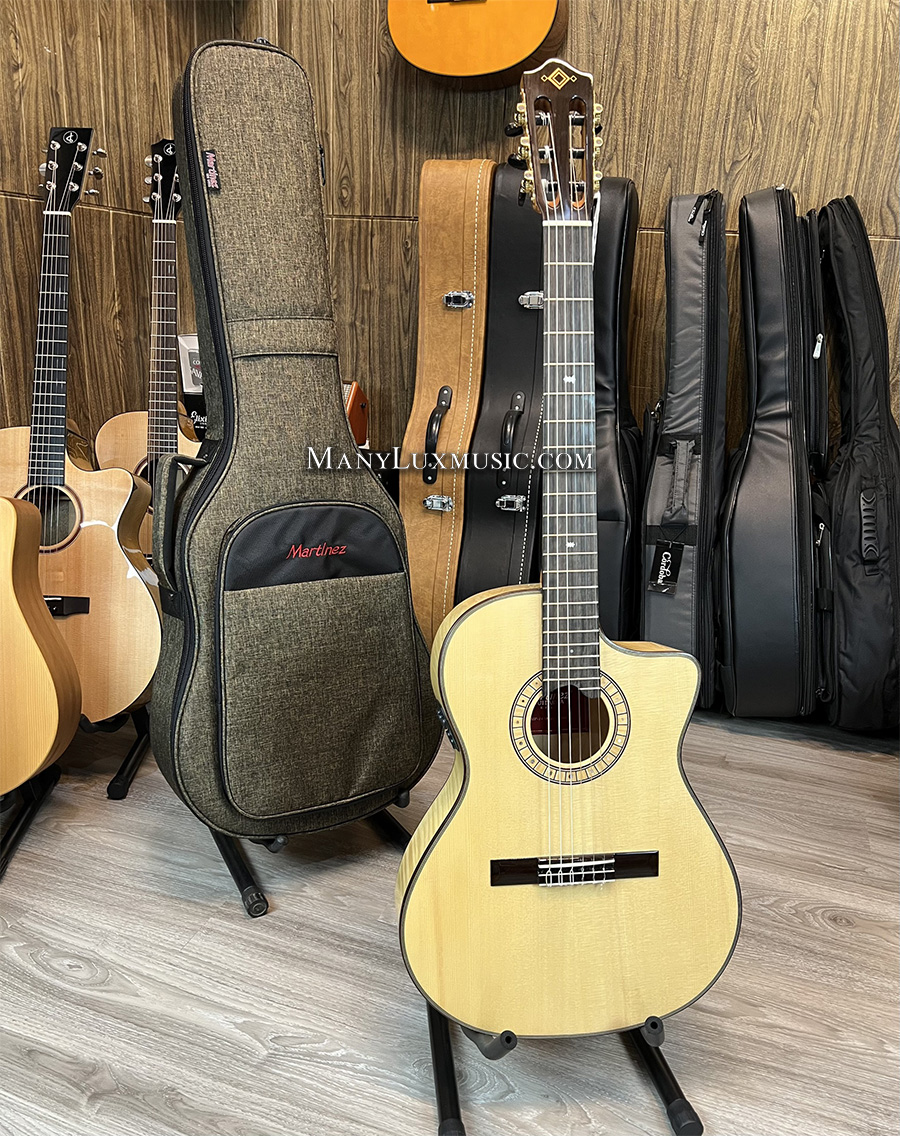Guitar Classic Martinez MP14 Maple Tặng Full Túi Chính HãngPhiên