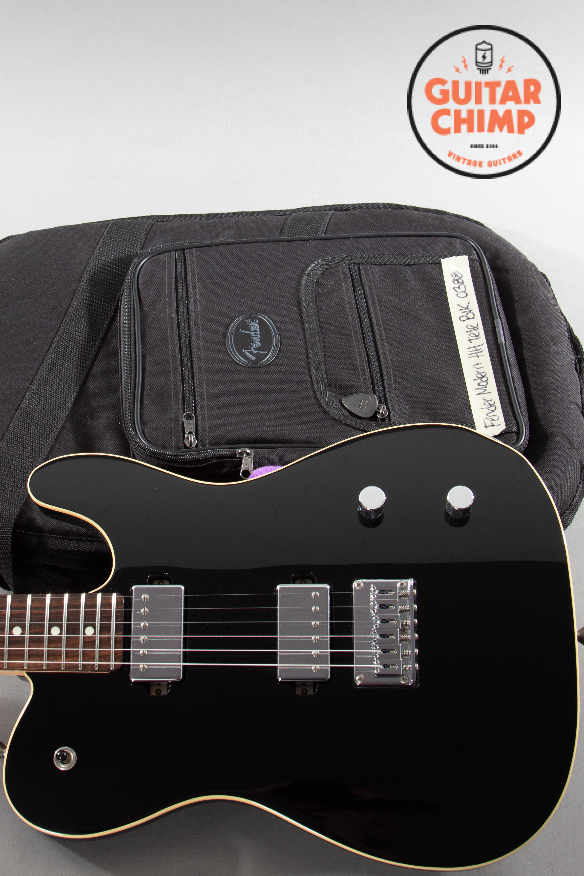 2019 Fender Japan MIJ Modern Telecaster HH – Black | Bound Body