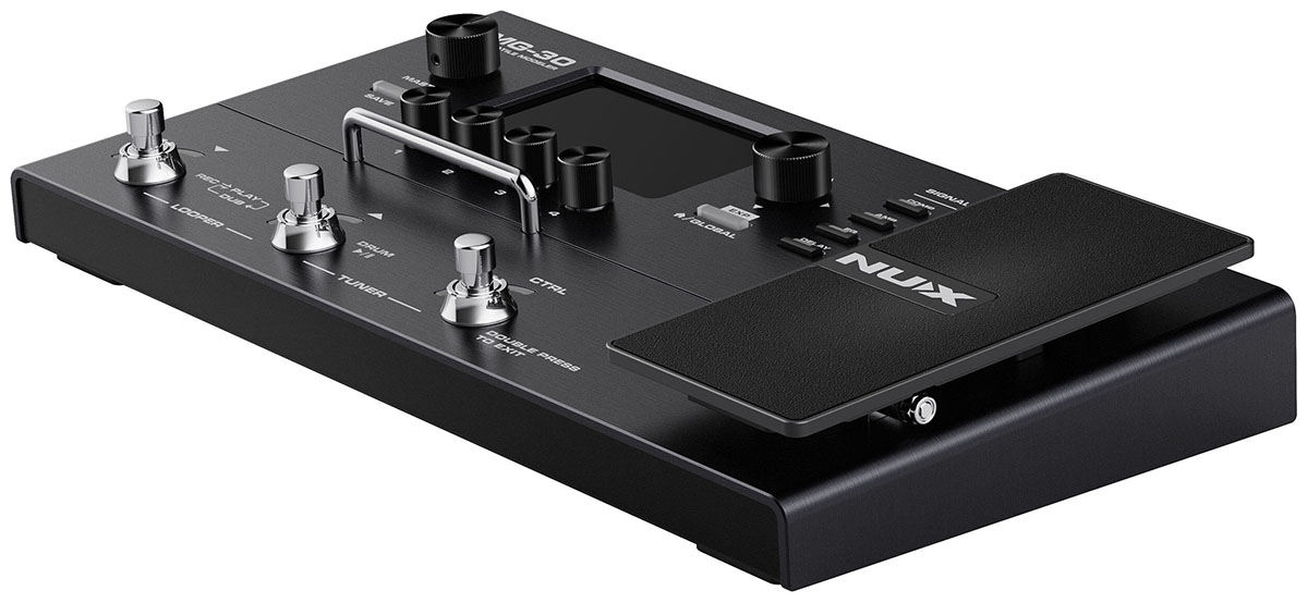 リアルで鮮やかなサウンドを再現するNUXのマルチエフェクター“MG-30