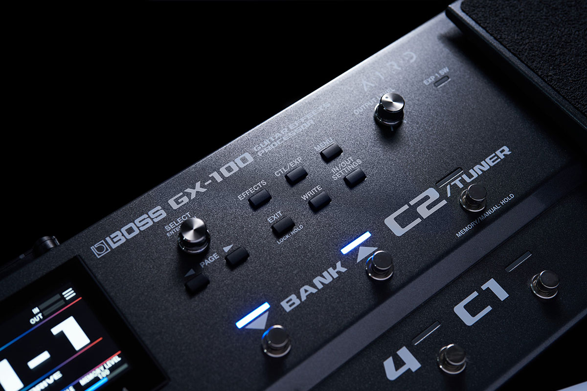 高品位なサウンドと高い汎用性を備えたBOSSの新たなマルチ