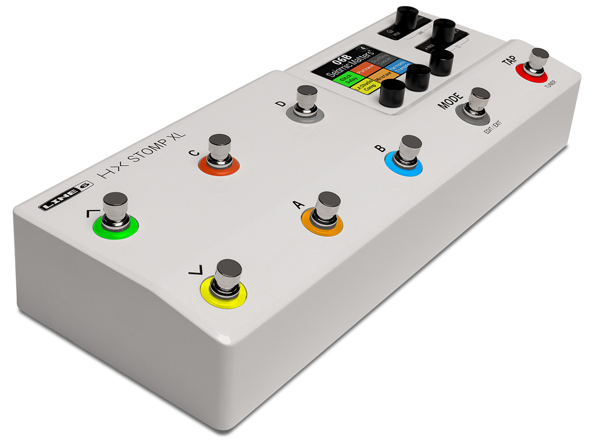 Line 6より、美しいホワイトの筐体を持つHX Stomp XLの限定モデルが