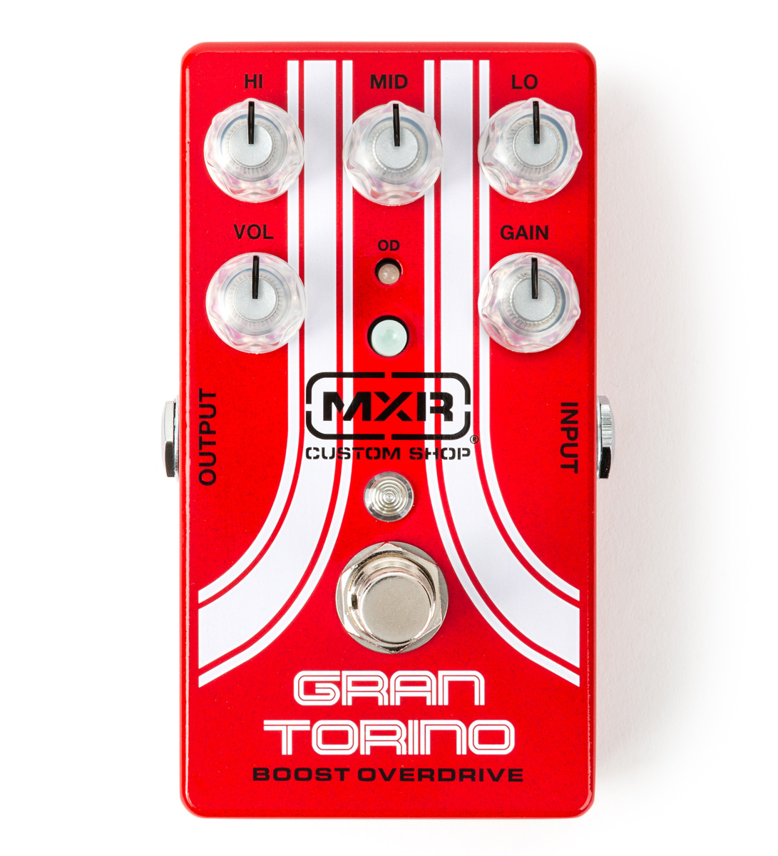 MXRより、ブーストとオーバードライブの2モードを持つペダル“Gran